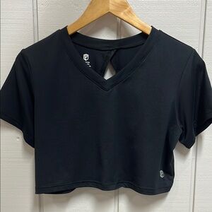 Born Primitive Black Cut Out Crop T-Shirt